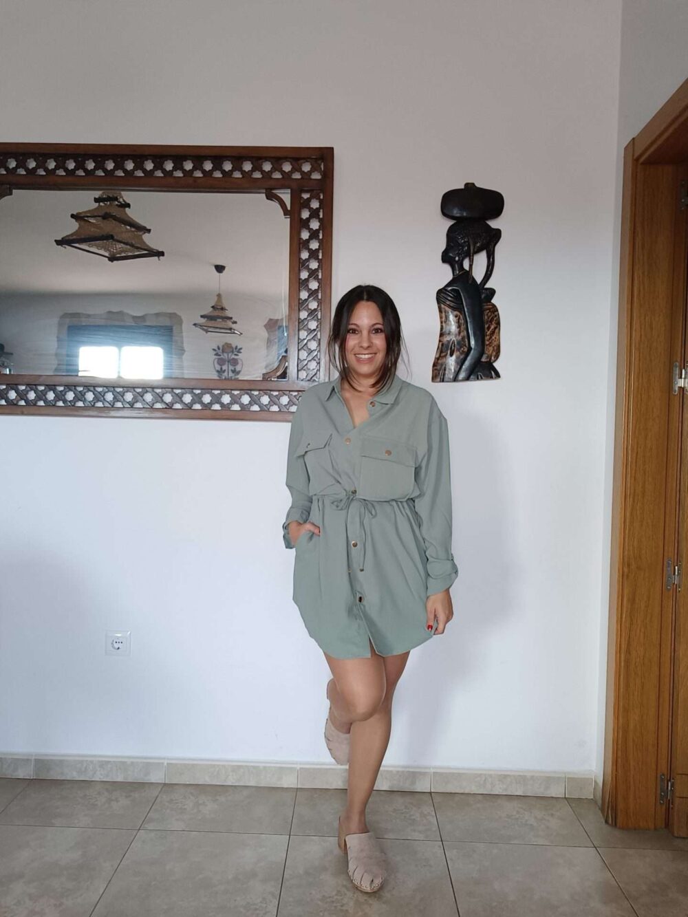 Vestido abotonado - Imagen 2
