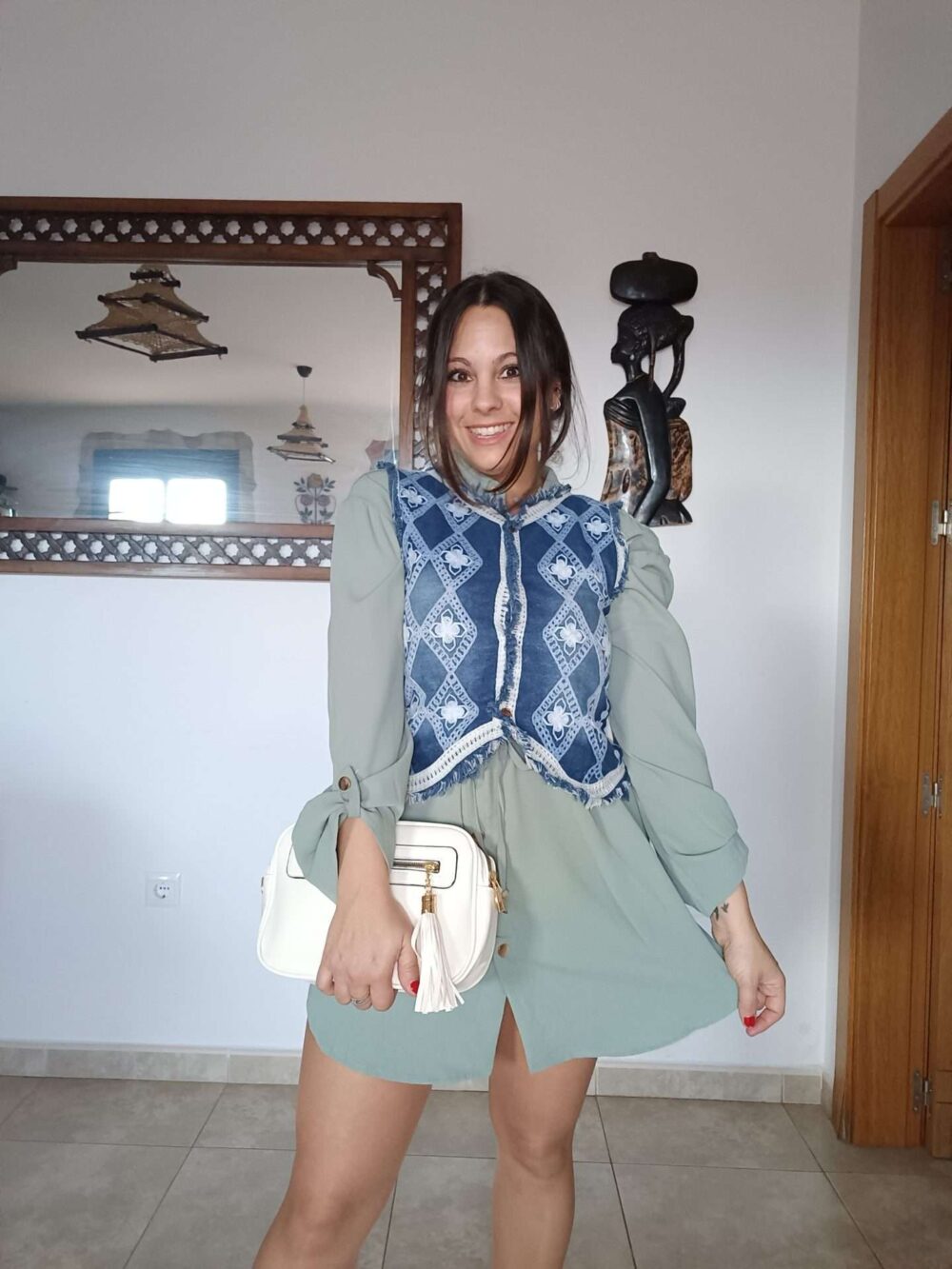 Vestido abotonado - Imagen 6