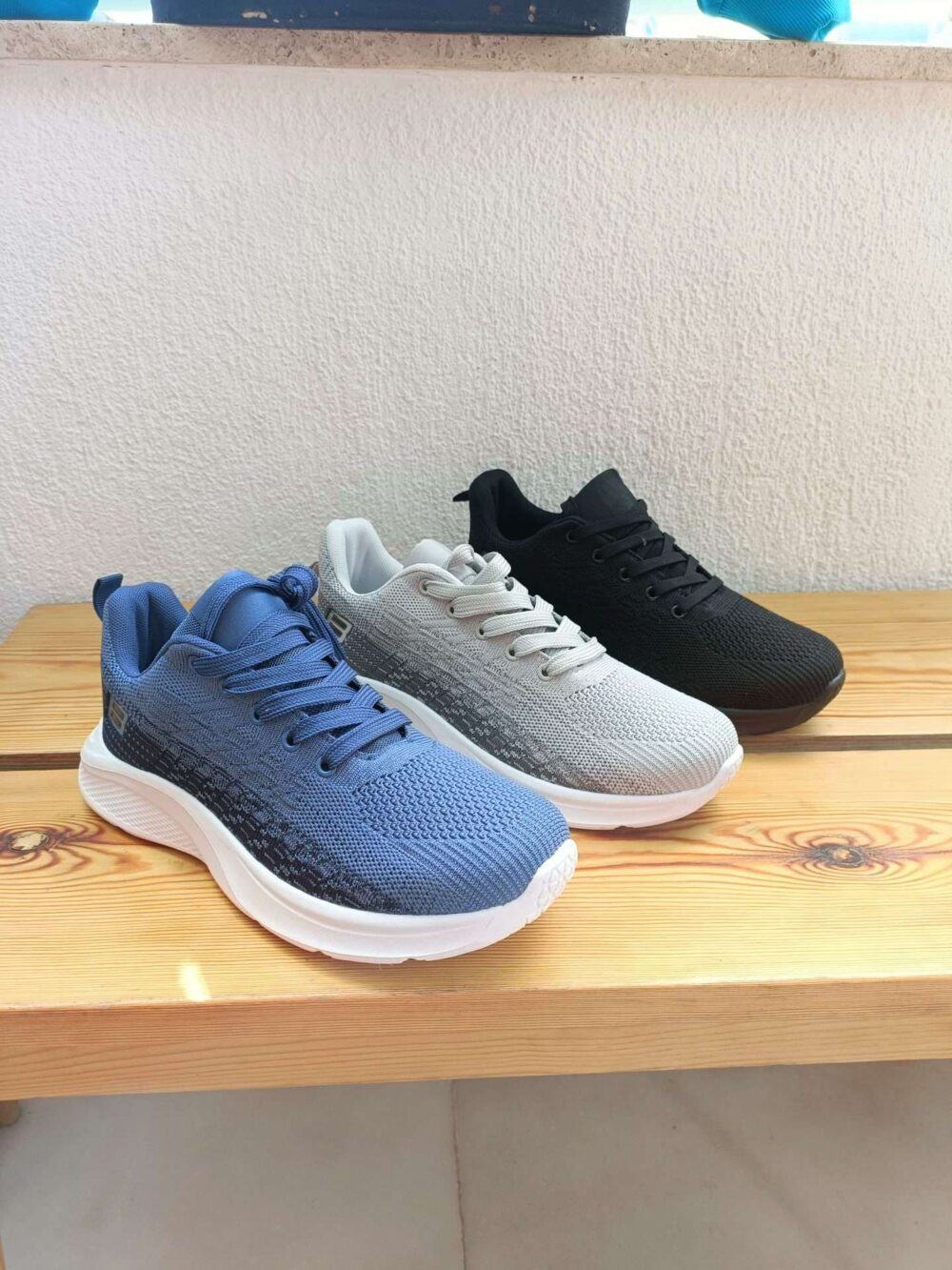 Zapatillas difuminadas