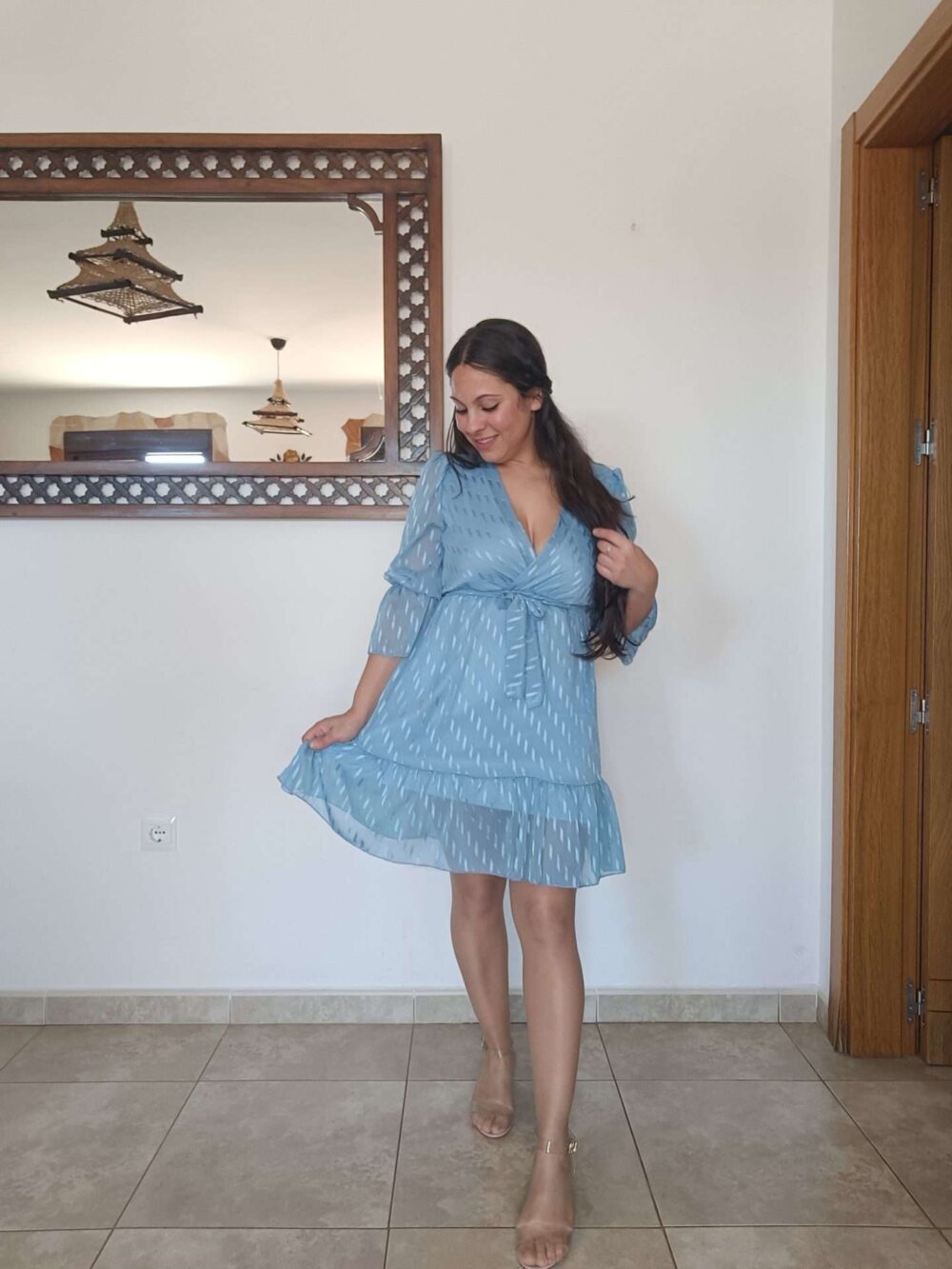 Vestido corto fiesta - Imagen 5