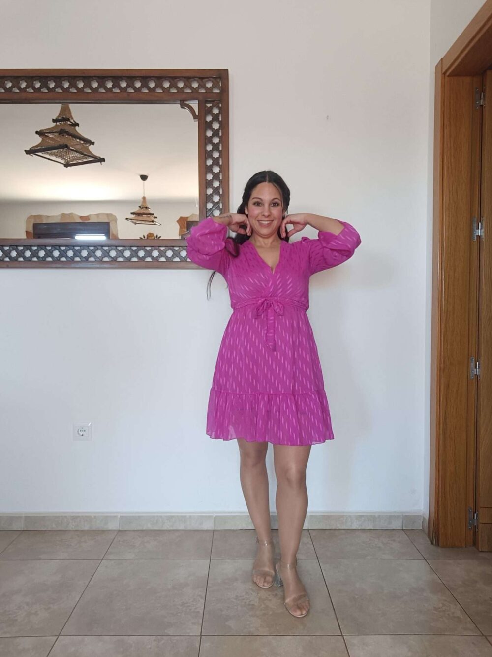 Vestido corto fiesta - Imagen 4