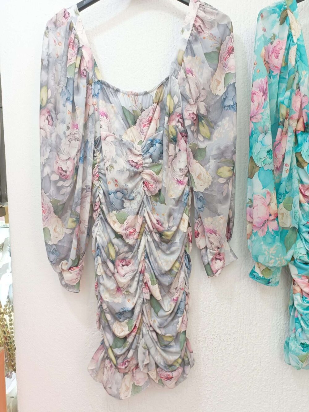 Vestido frunces estampado - Imagen 5
