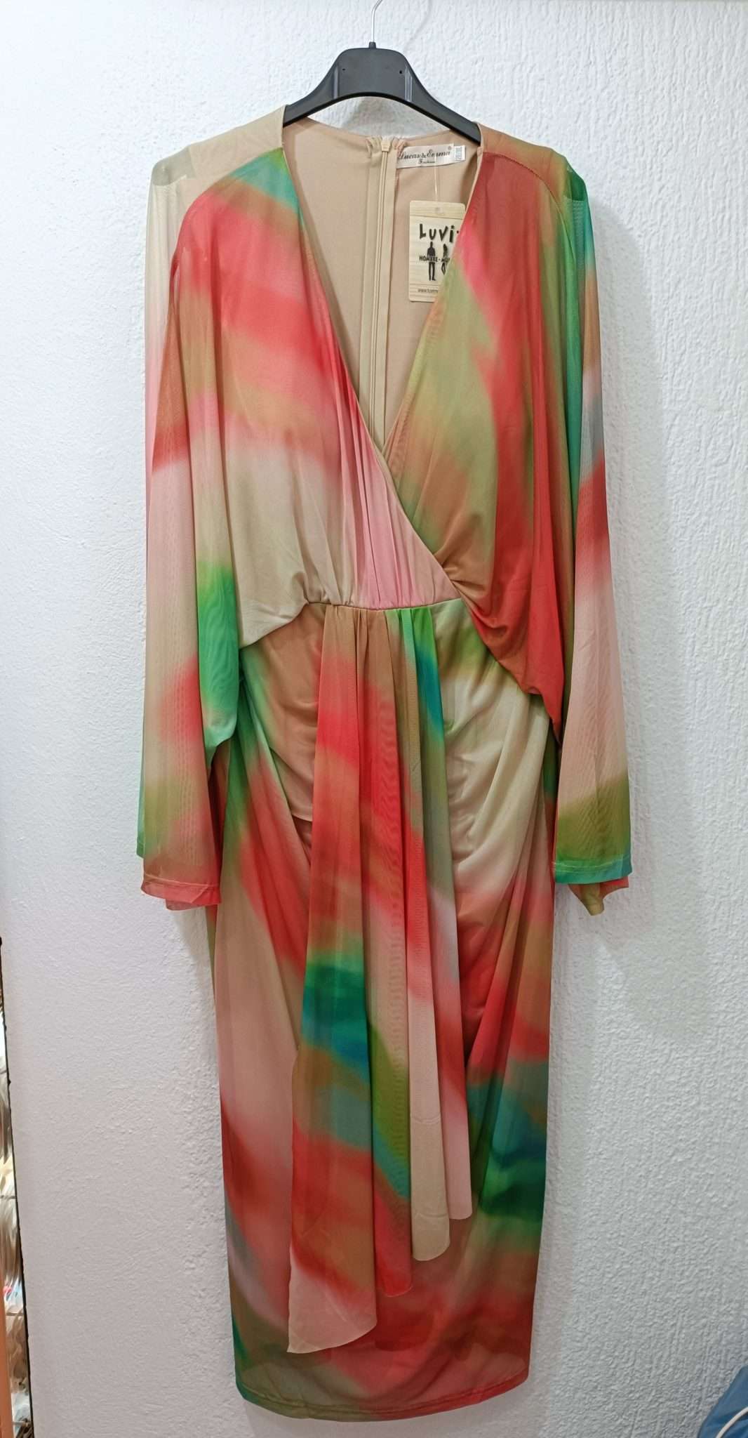Vestido acuarela