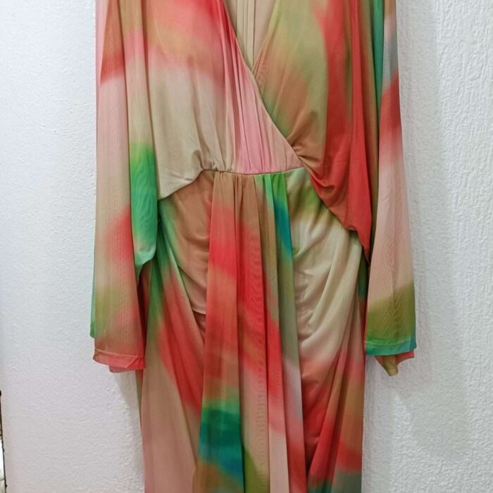 Vestido acuarela