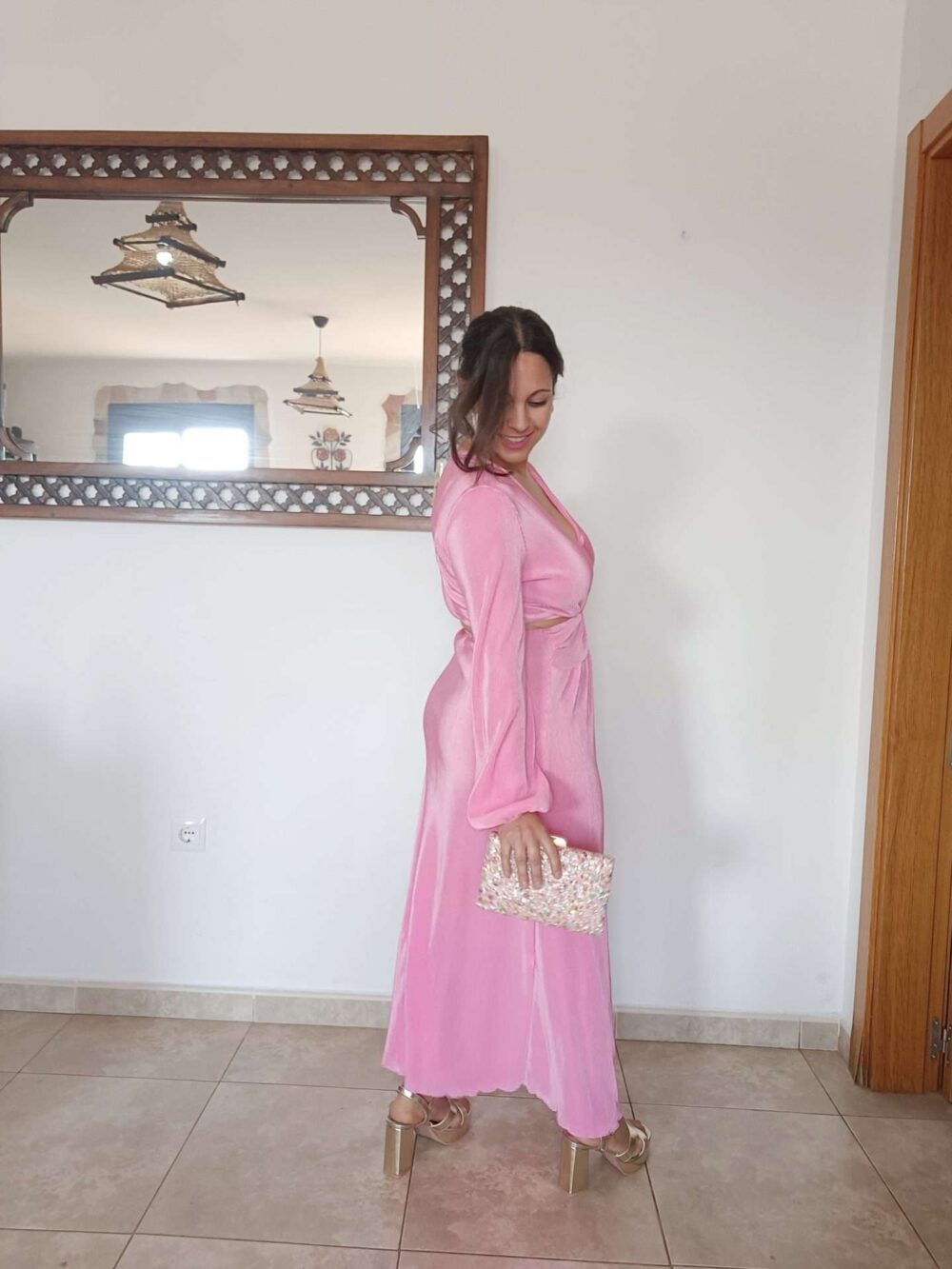 Vestido largo Razo canalé - Imagen 3