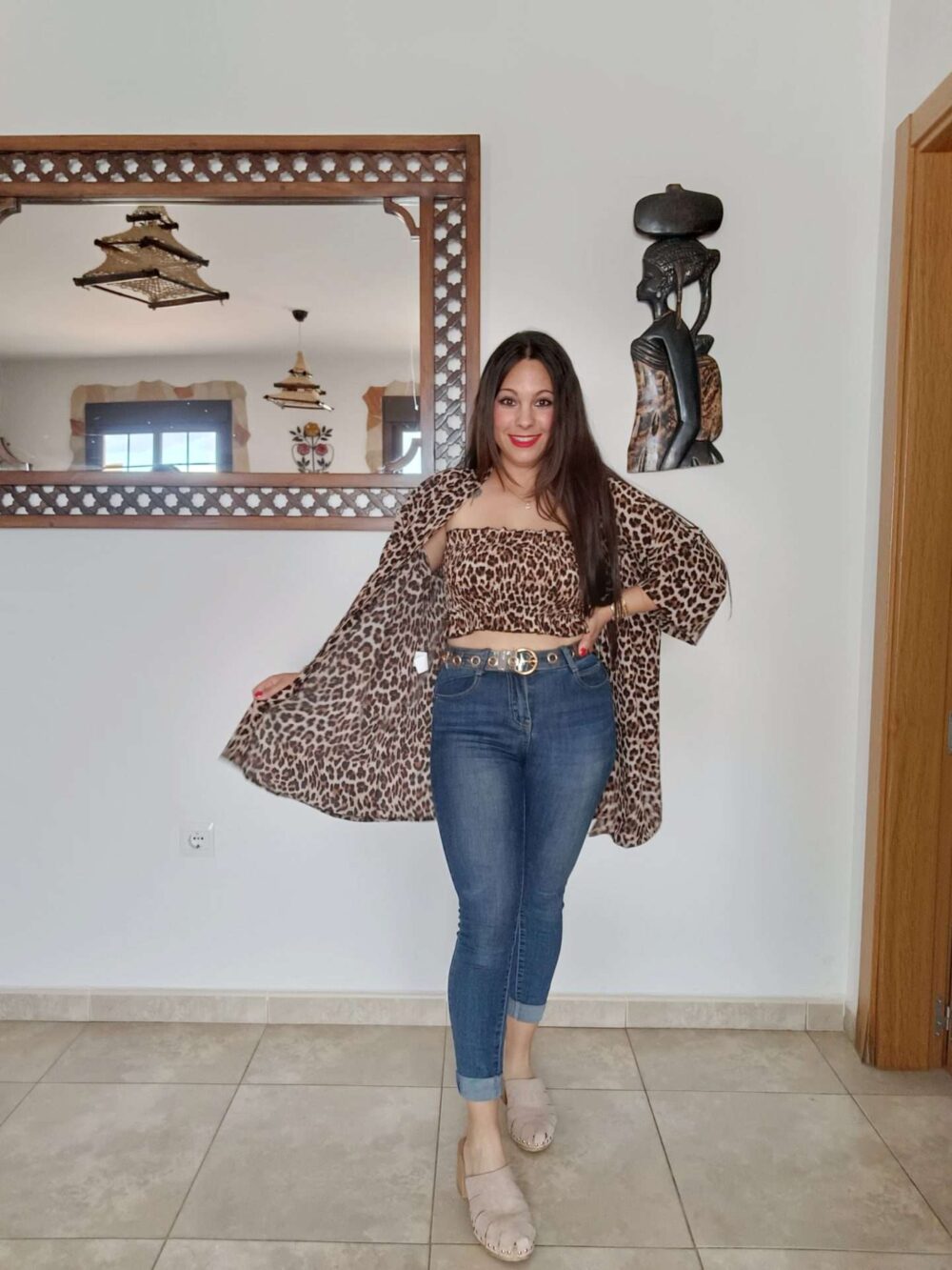 Sobre camisa leopardo - Imagen 3