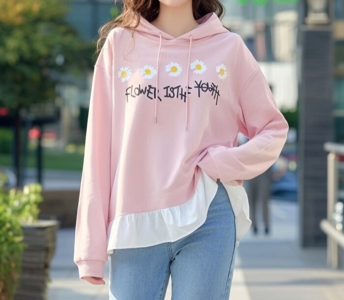 Sudadera Daisy margaritas